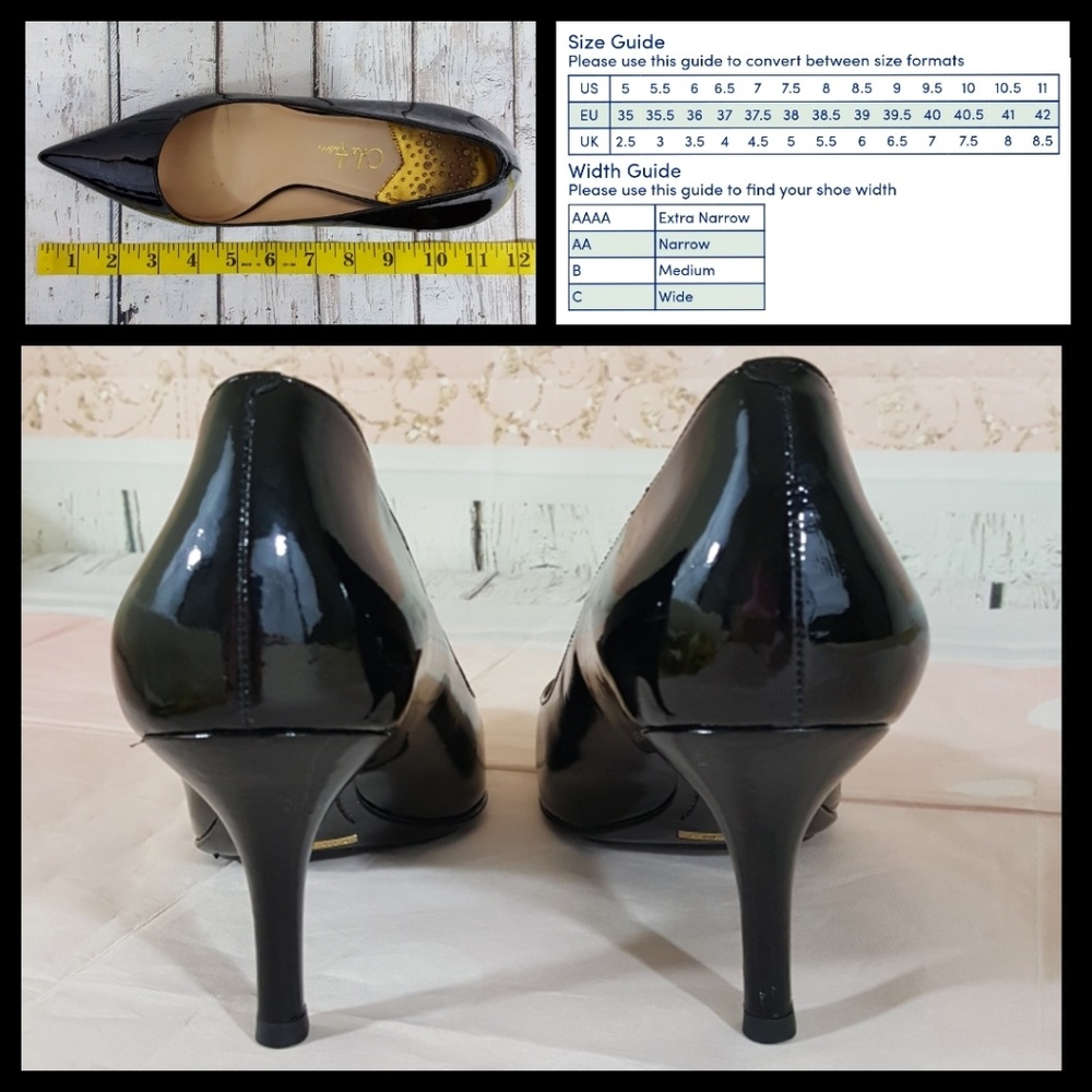 Cole Haan Nike Air Patent Leather Heels Sz 9 - Picture 3 of 8